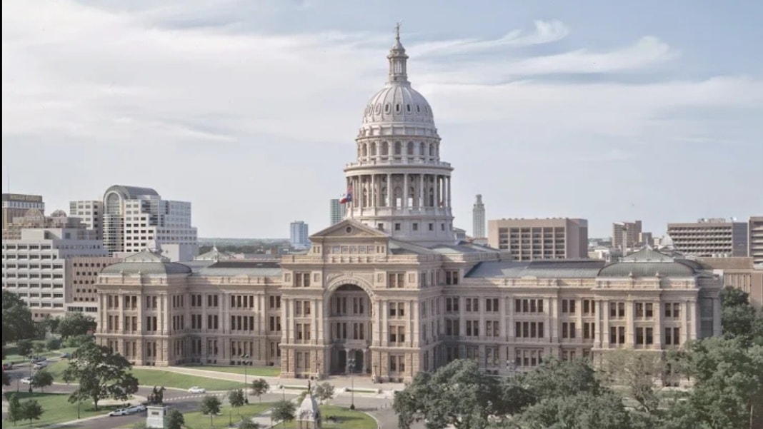 Texas State Capitol, Austin — a key setting in Being AI